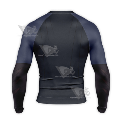 Merry Little Batman Combat Uniform Long Sleeve Compression Shirt