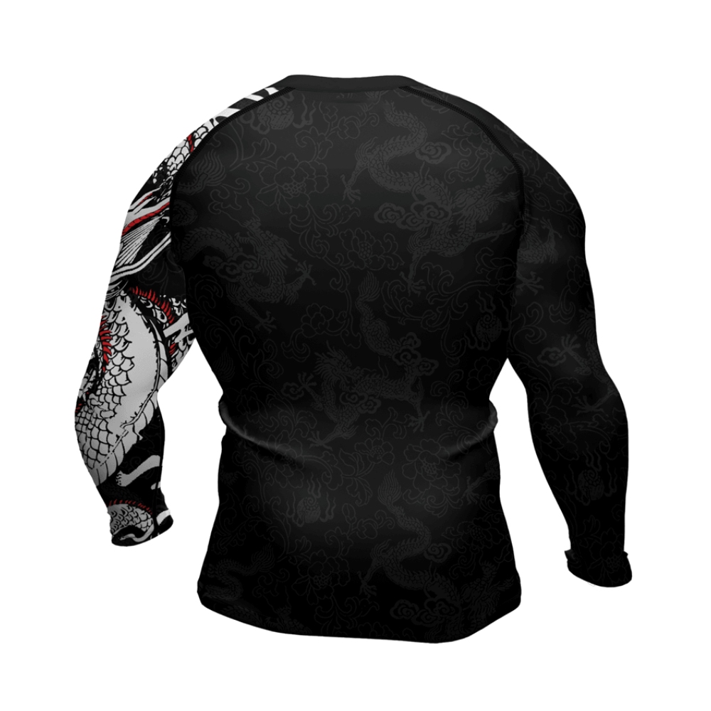 Mighty Dragon Mens Long Sleeve Compression Shirt