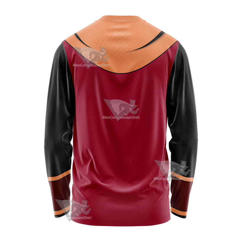 Mighty Magiswords Prohyas Warrior Red Cosplay Long Sleeve Shirt