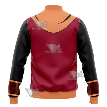 Mighty Magiswords Prohyas Warrior Red Cosplay Varsity Jacket