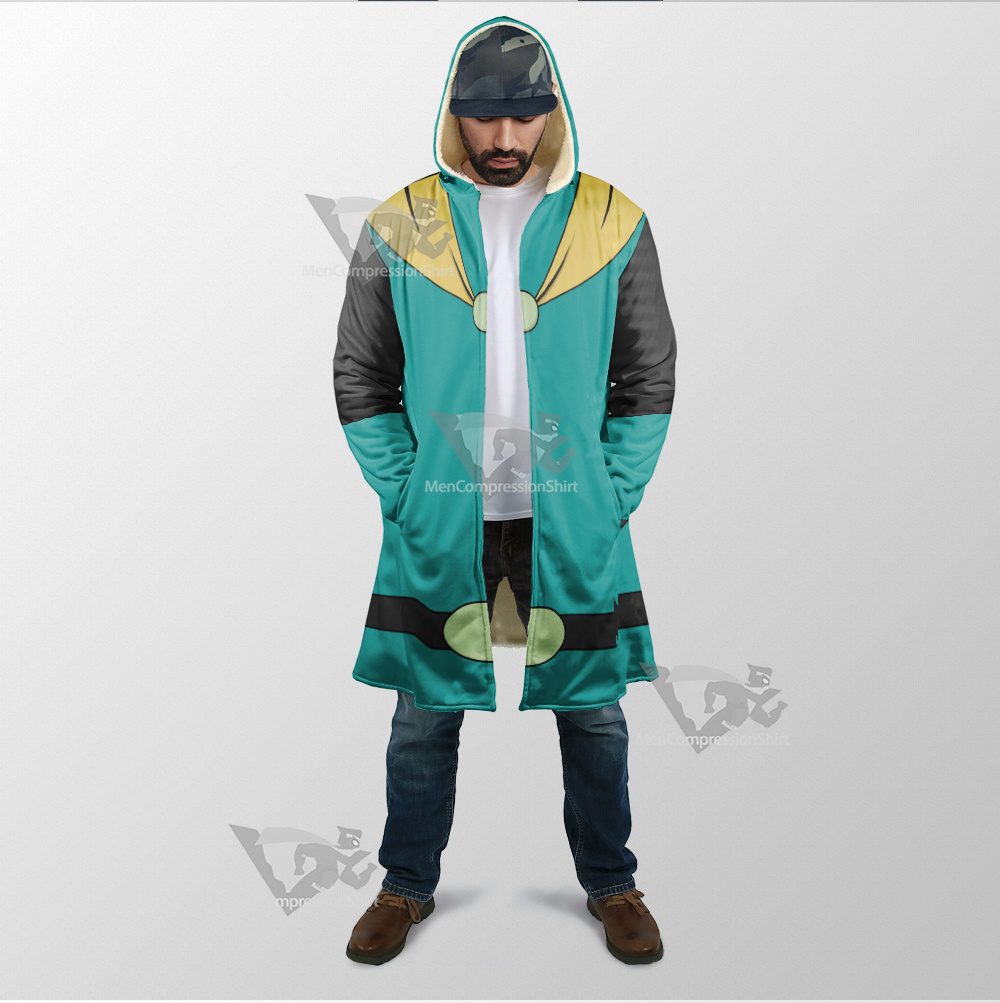 Mighty Magiswords Vambre Warrior Green Cosplay Dream Cloak
