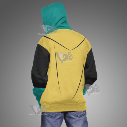 Mighty Magiswords Vambre Warrior Green Cosplay Hoodie