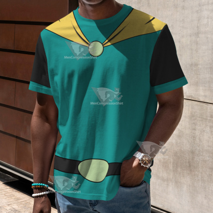 Mighty Magiswords Vambre Warrior Green Cosplay T-Shirt