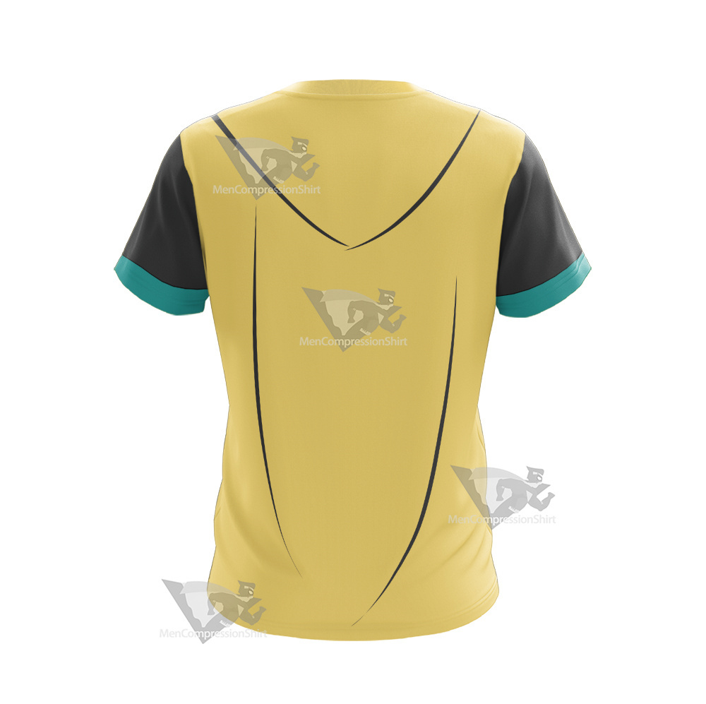 Mighty Magiswords Vambre Warrior Green Cosplay T-Shirt