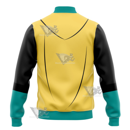 Mighty Magiswords Vambre Warrior Green Cosplay Varsity Jacket