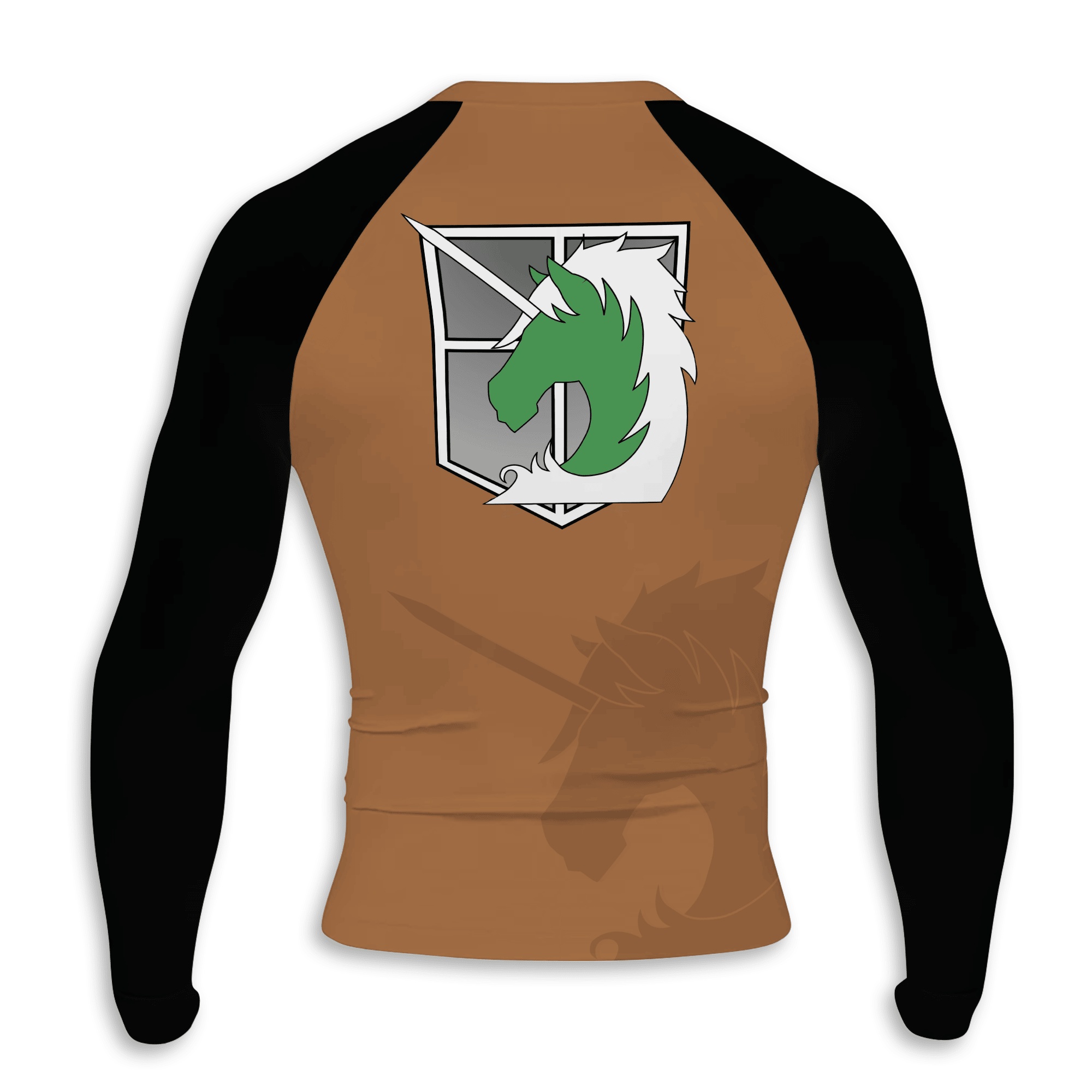 Military Police Brigade Men Long Sleeve Compression Shirt