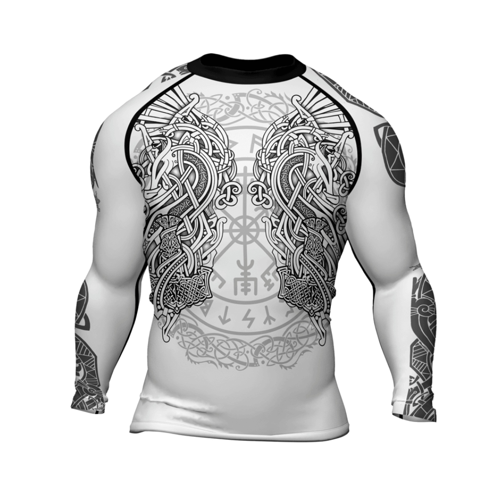 Mjolnirs Might Mens Long Sleeve Compression Shirt