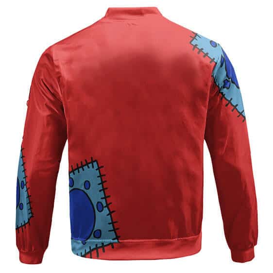 Monkey D Luffy Wano Arc Red Cosplay Anime Bomber Jacket