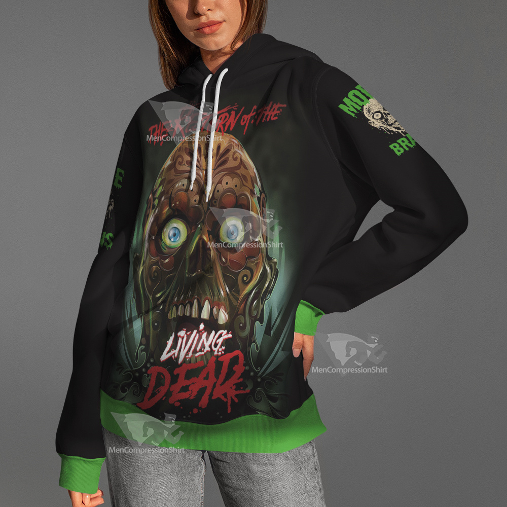 More Brains A Return To The Living Dead Hoodie
