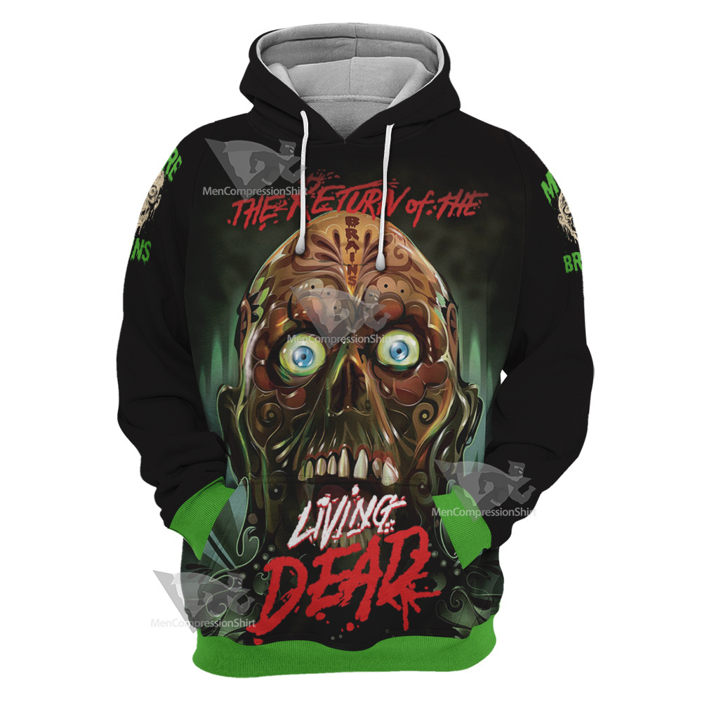 More Brains A Return To The Living Dead Hoodie