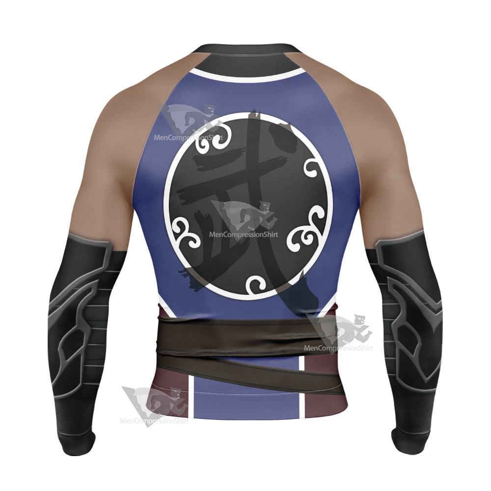 Mortal Kombat 11 Kung Lao Long Sleeve Compression Shirt