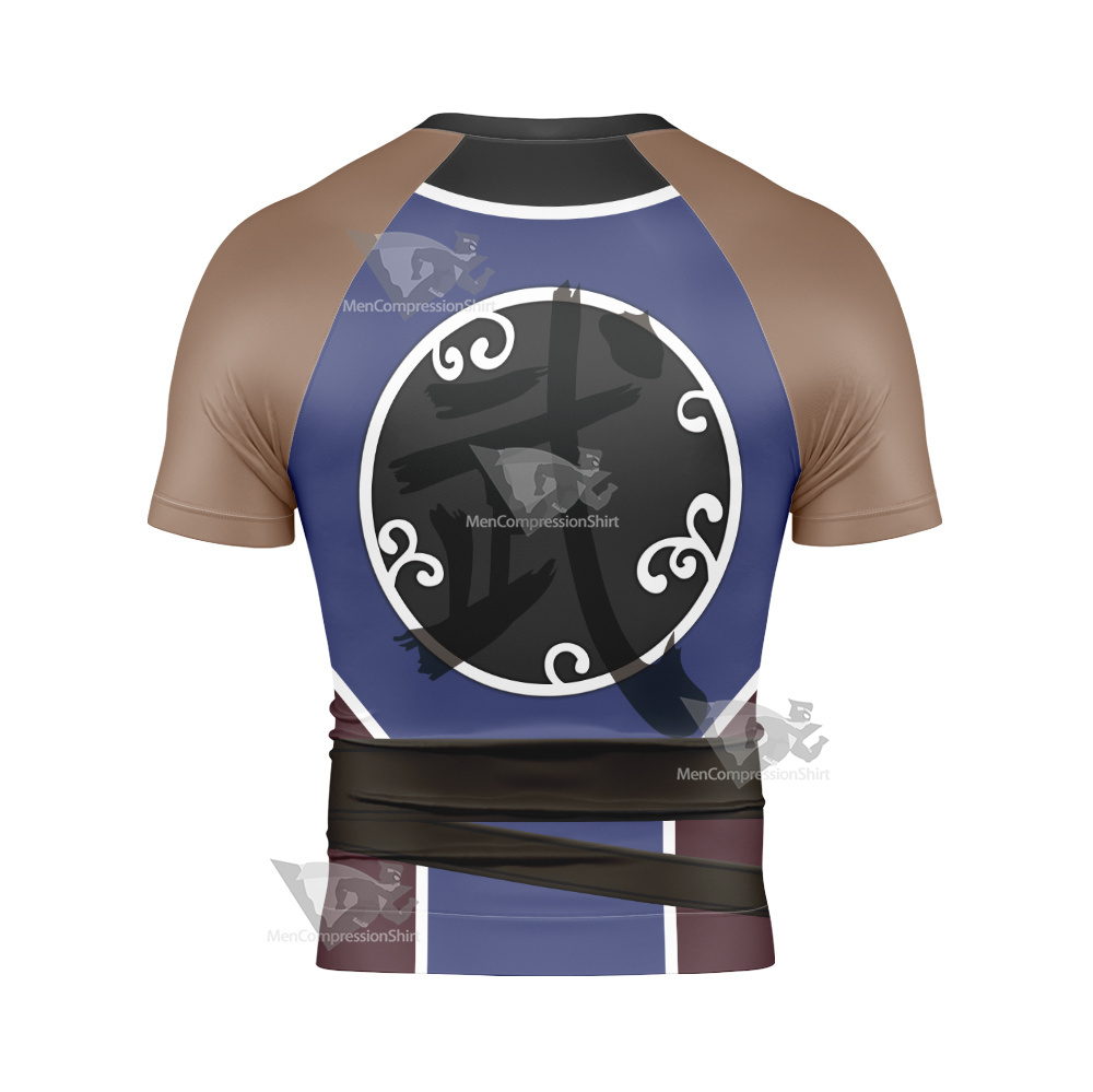 Mortal Kombat 11 Kung Lao Short Sleeve Compression Shirt