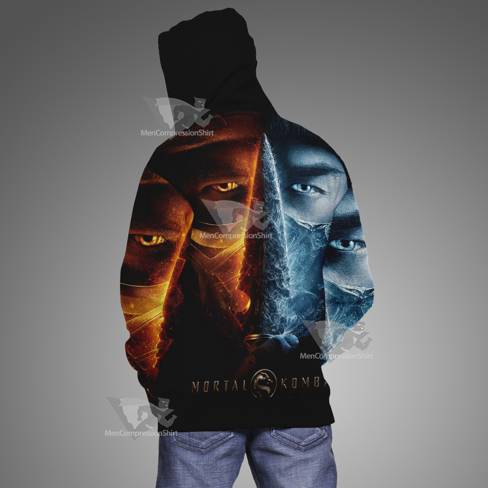 Mortal Kombat Sub Zero And Scorpion Hoodie