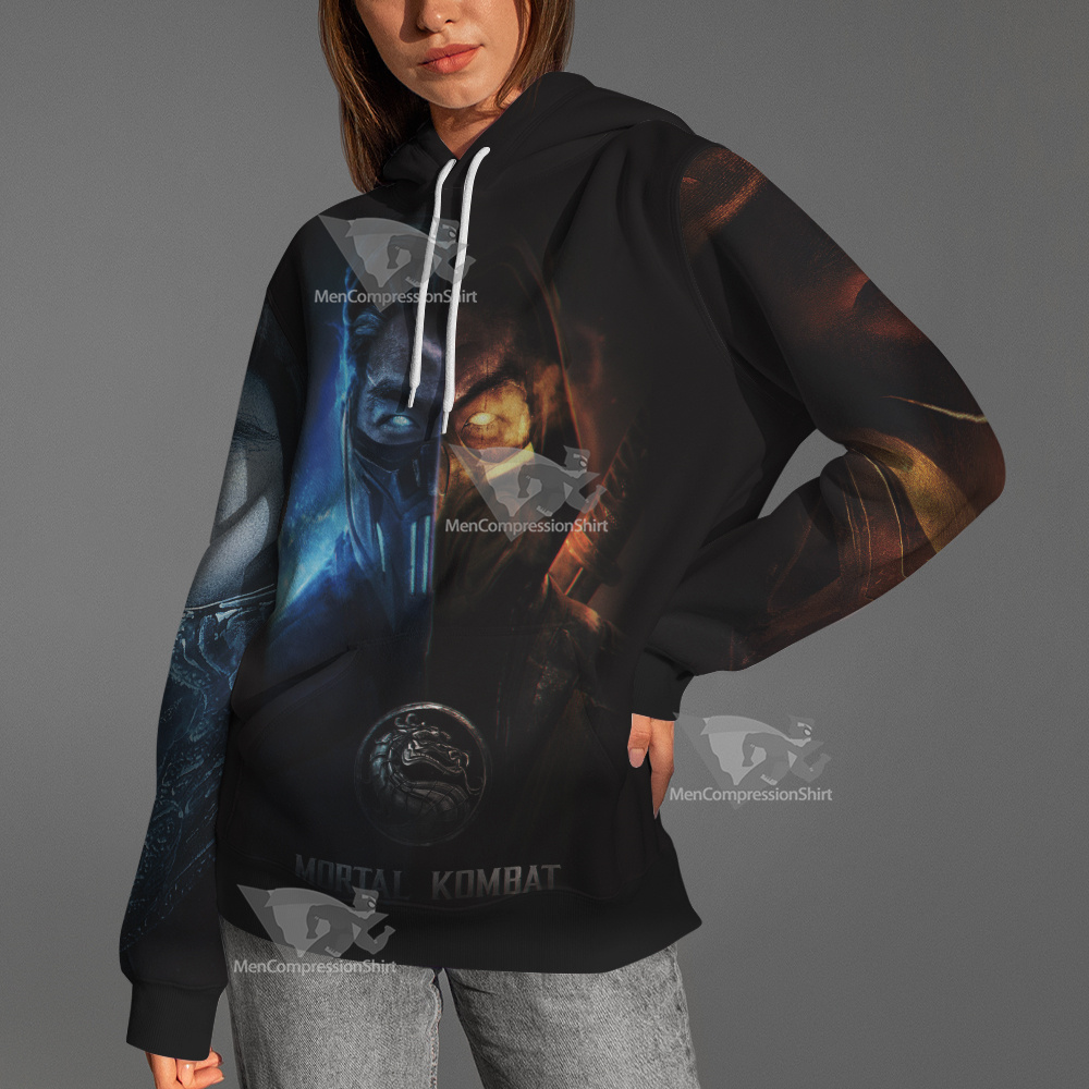 Mortal Kombat Sub Zero And Scorpion Hoodie