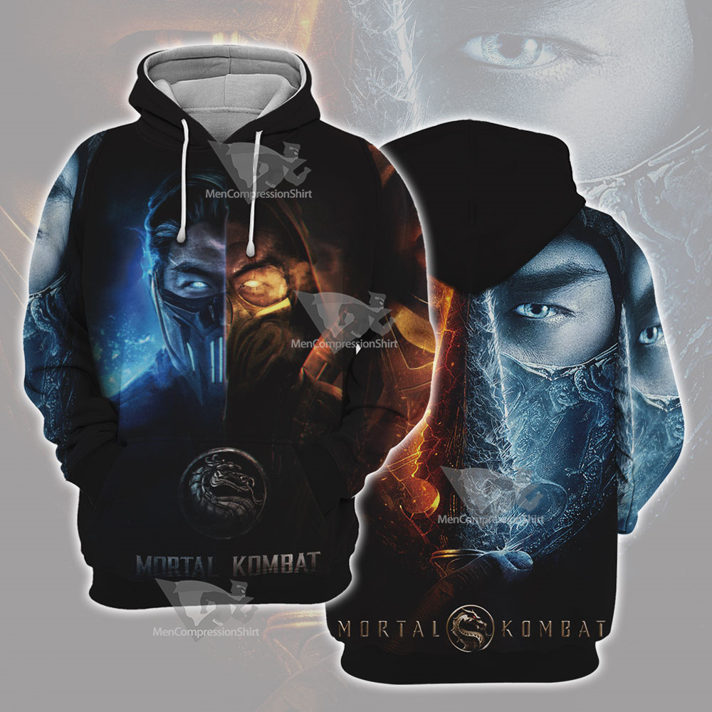 Mortal Kombat Sub Zero And Scorpion Hoodie