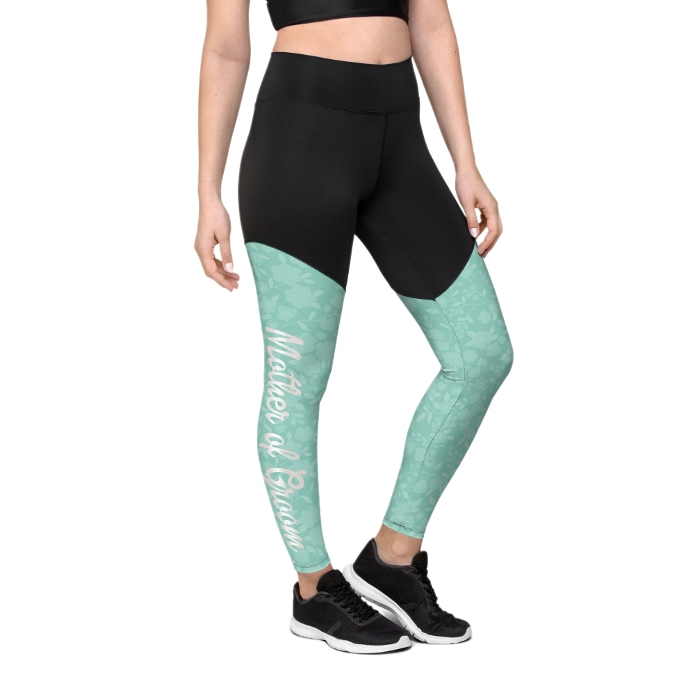 Mother Of Groom Women Compression Legging