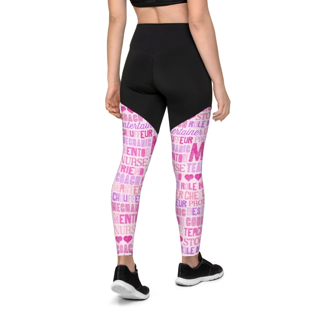 Mothers Day Women Compression Legging