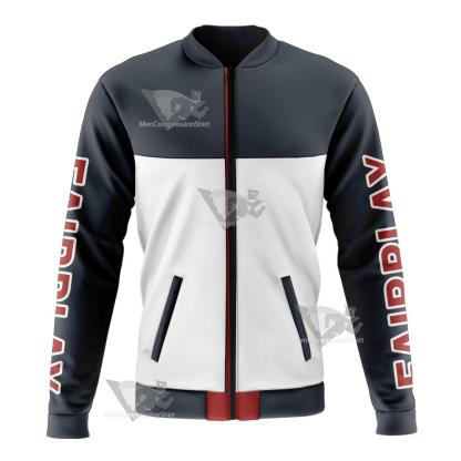 Dc Mr Terrific Grey Cosplay Bomber Jacket
