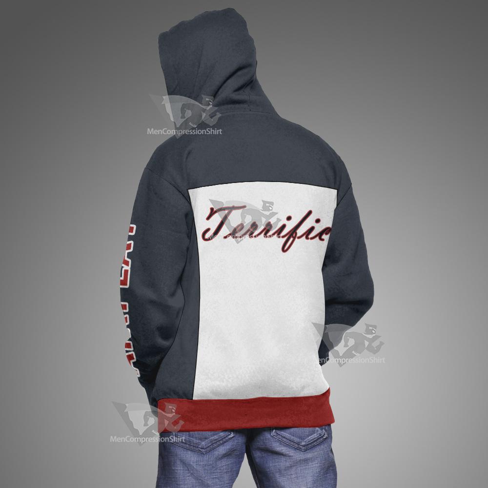 Dc Mr Terrific Grey Cosplay Hoodie