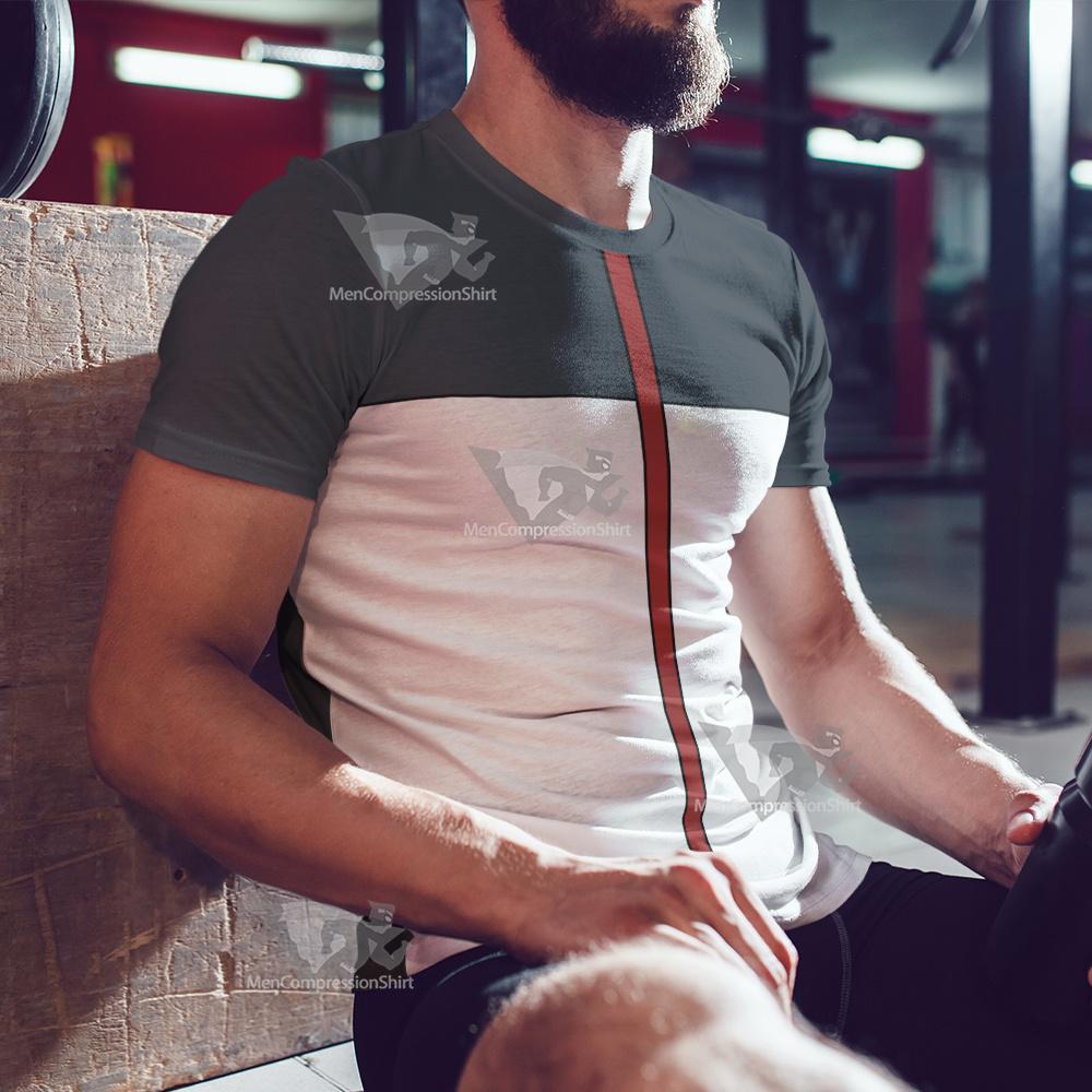 Dc Mr Terrific Grey Cosplay T-Shirt