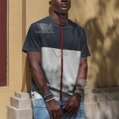 Dc Mr Terrific Grey Cosplay T-Shirt