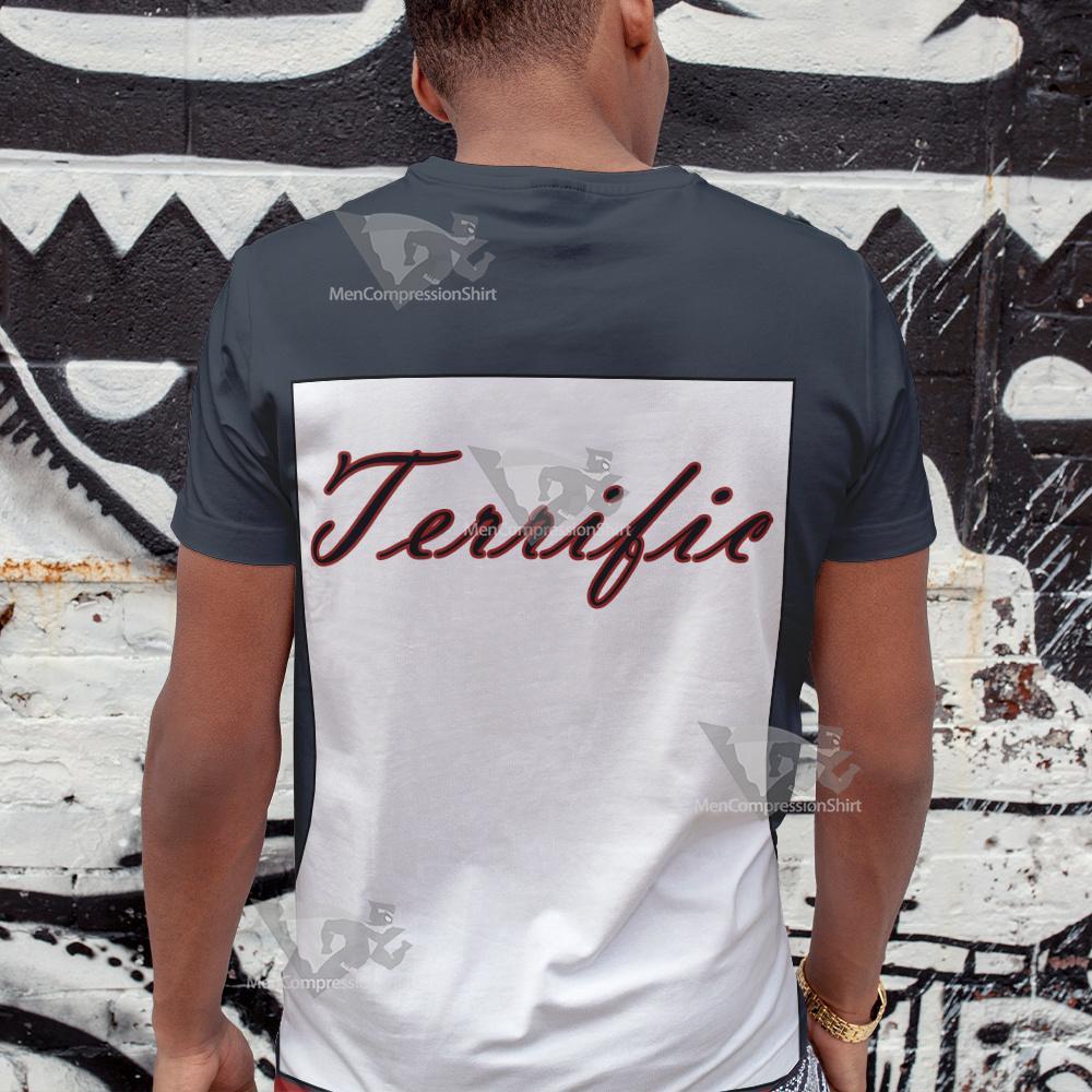 Dc Mr Terrific Grey Cosplay T-Shirt