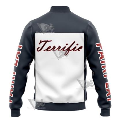 Dc Mr Terrific Grey Cosplay Varsity Jacket