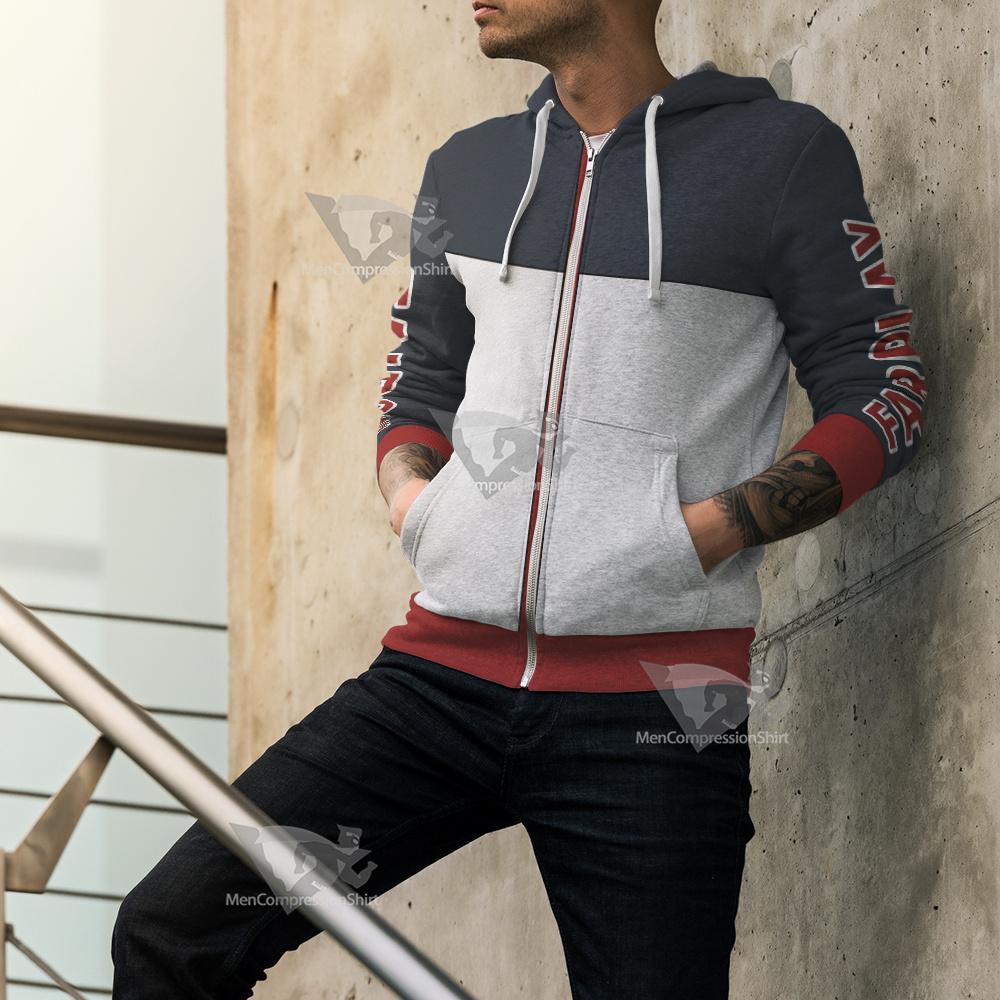 Dc Mr Terrific Grey Cosplay Zip Up Hoodie