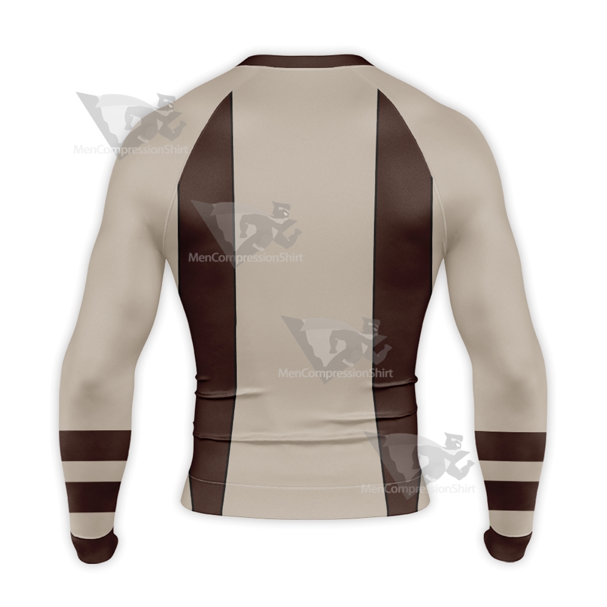 Mushoku Tensei Rudeus Ver Brown Long Sleeve Compression Shirt