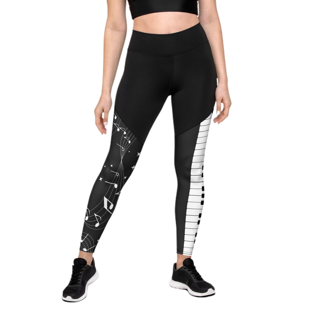 Music Women Compression Legging