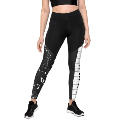 Music Women Compression Legging