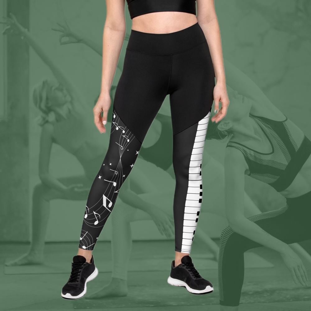 Music Women Compression Legging