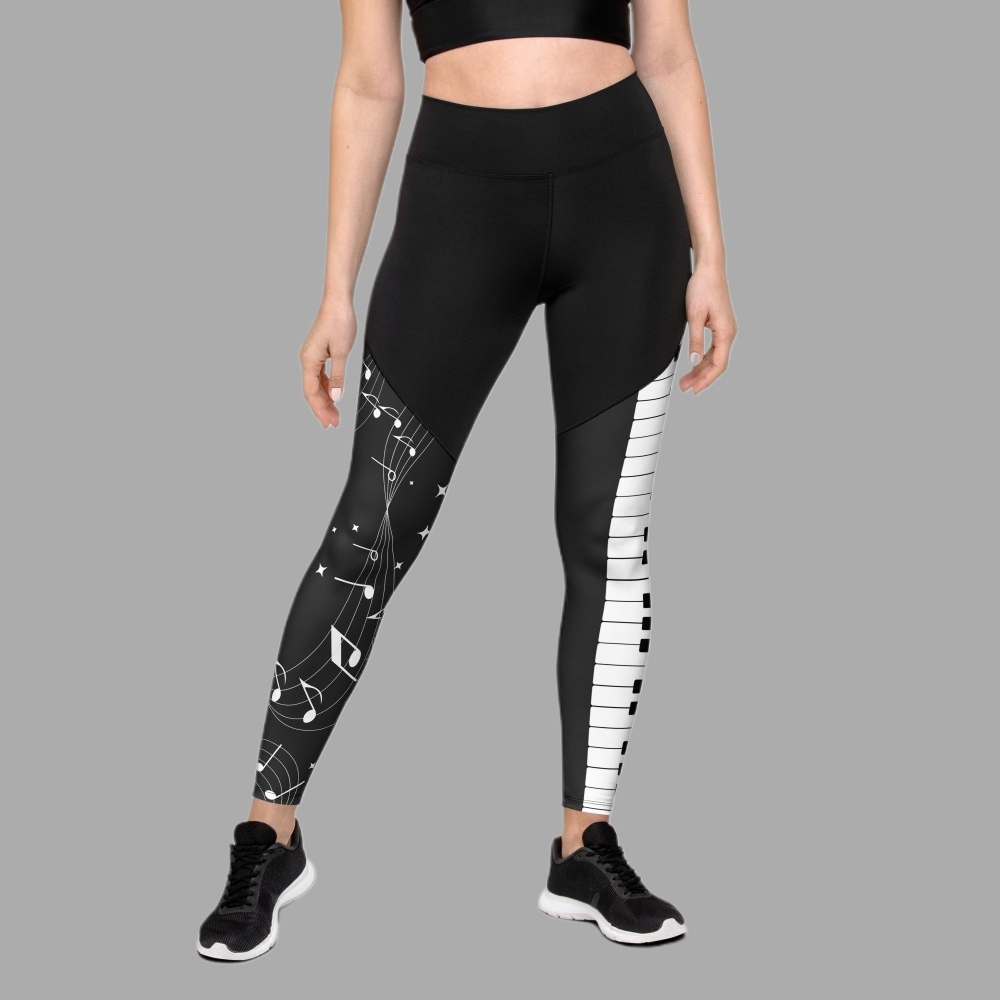 Music Women Compression Legging