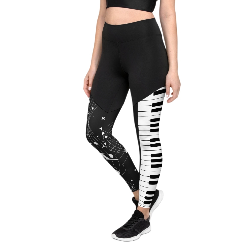 Music Women Compression Legging