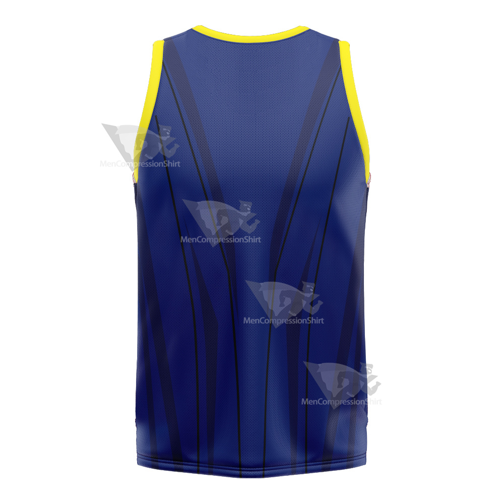 My Hero Academia All Might Toshinori Yagi Red Basketball Jersey