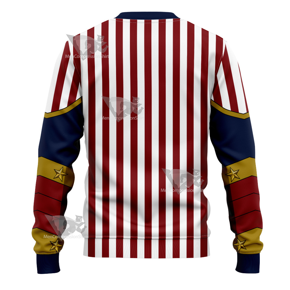 My Hero Academia Cathleen Bate Star And Stripe Sweatshirt