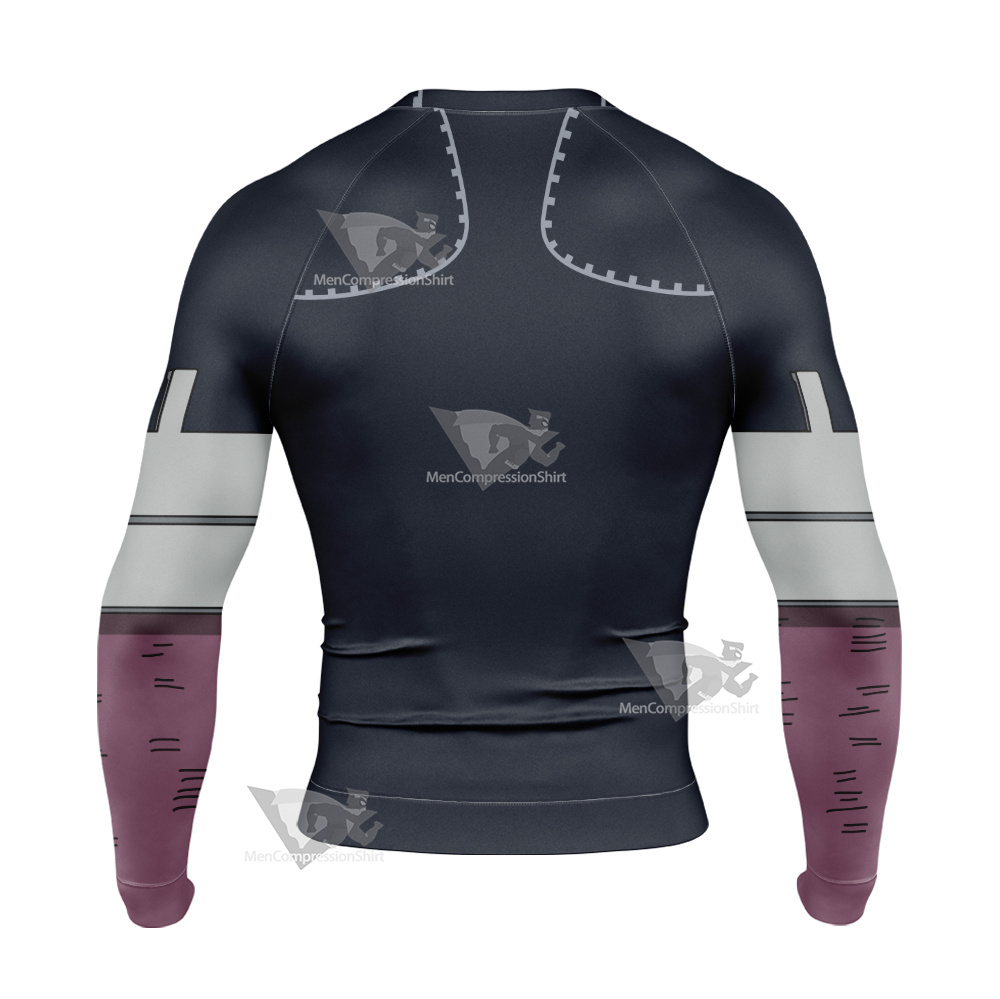 My Hero Academia Dabi Long Sleeve Compression Shirt