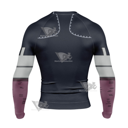 My Hero Academia Dabi Long Sleeve Compression Shirt