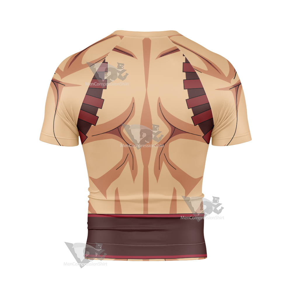My Hero Academia Eijirou Kirishima Short Sleeve Compression Shirt