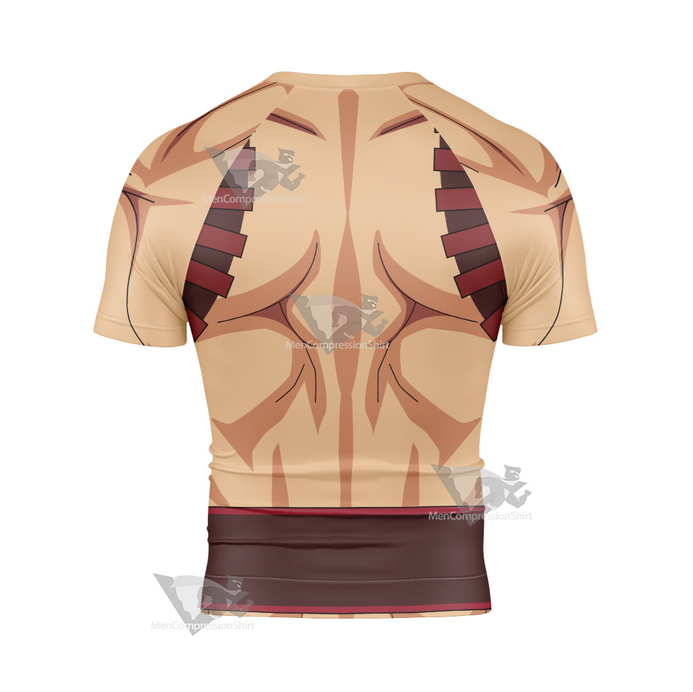 My Hero Academia Eijirou Kirishima Short Sleeve Compression Shirt