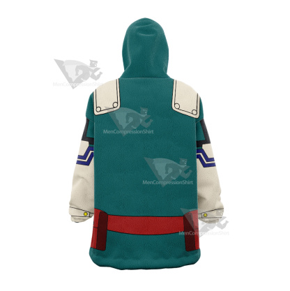 My Hero Academia Izuku Midoriya Deku Snug Oversized Blanket Hoodie