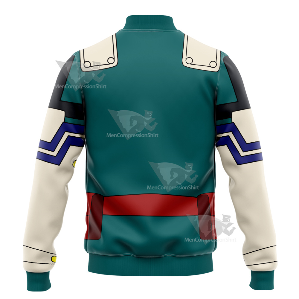 My Hero Academia Izuku Midoriya Deku Varsity Jacket