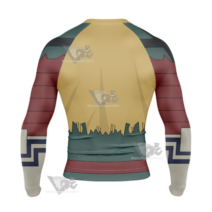 My Hero Academia Izuku Midoriya Long Sleeve Compression Shirt
