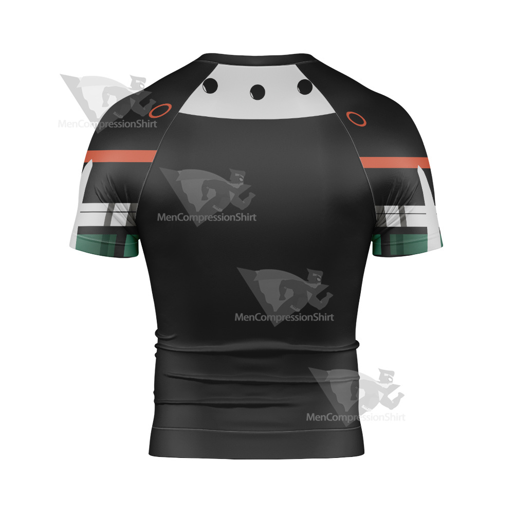 My Hero Academia Katsuki Bakugou Rash Guard Compression Shirt