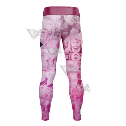 My Hero Academia Ochako Uraraka Mens Compression Legging