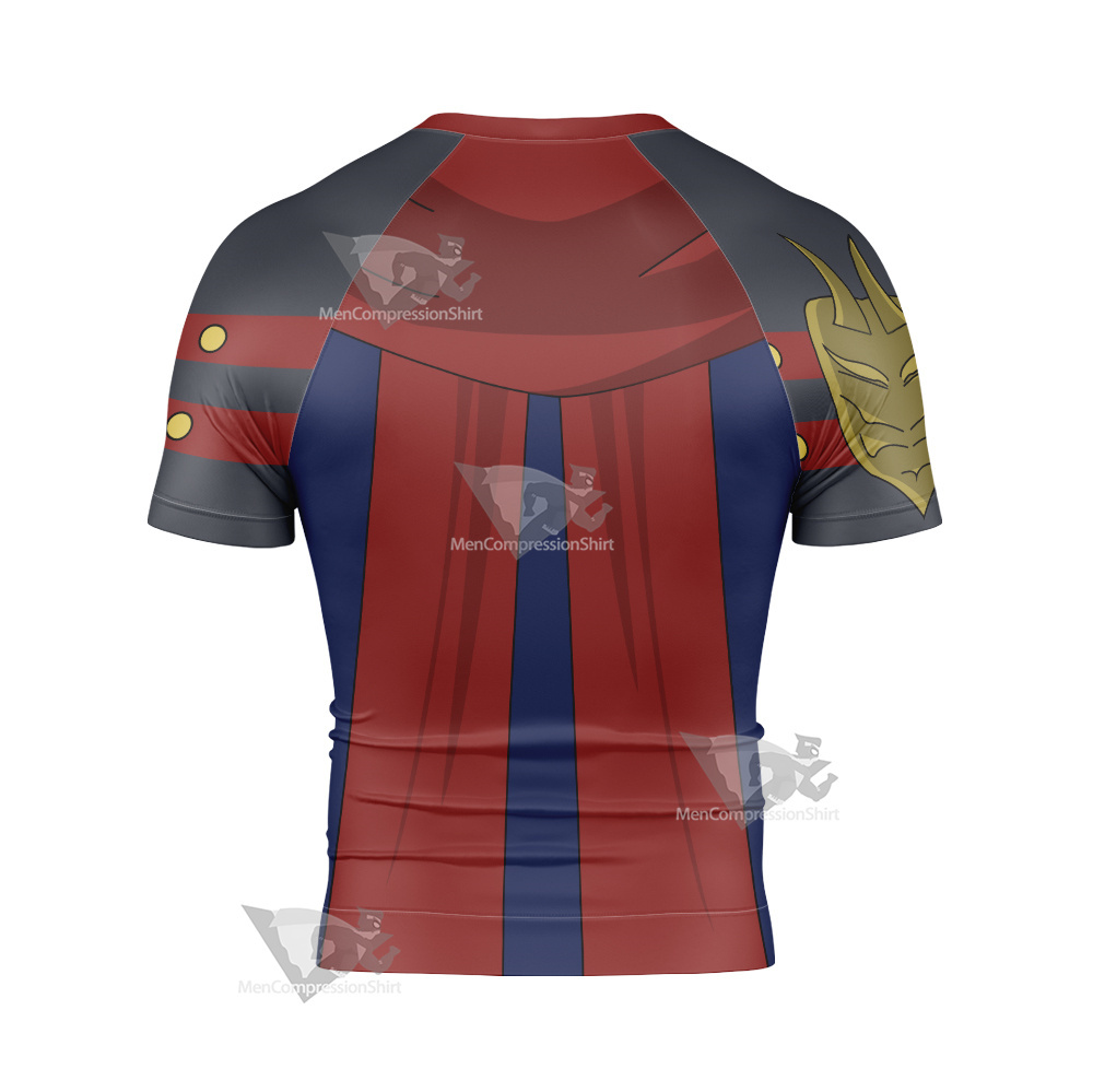 My Hero Academia Shinya Kamihara Short Sleeve Compression Shirt