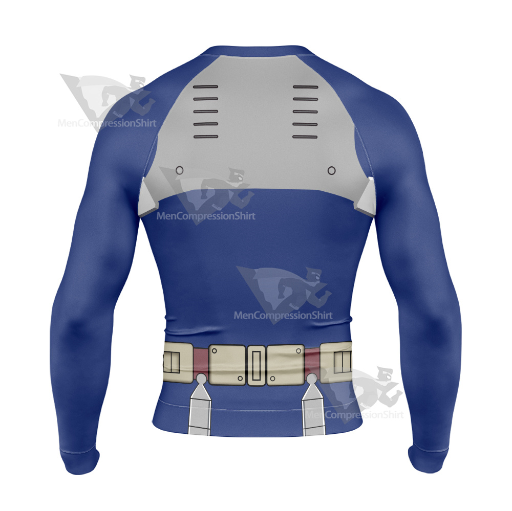 My Hero Academia Shoto Todoroki Battle Suit Long Sleeve Compression Shirt
