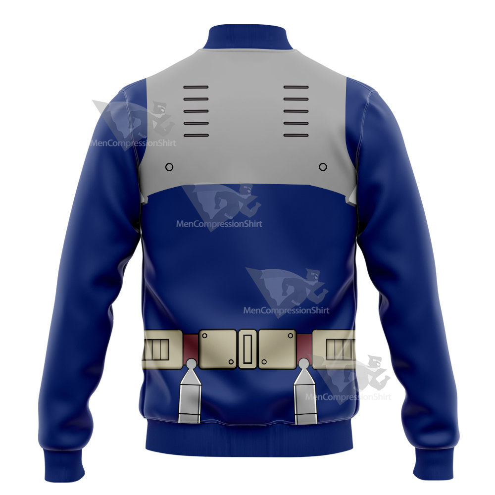 My Hero Academia Shoto Todoroki Battle Suit Varsity Jacket