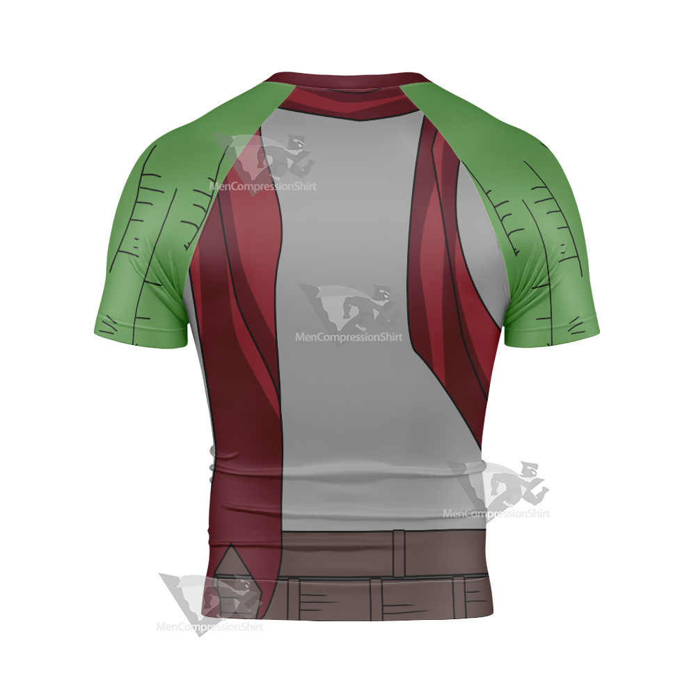 My Hero Academia Spinner Shuichi Iguchi Short Sleeve Compression Shirt
