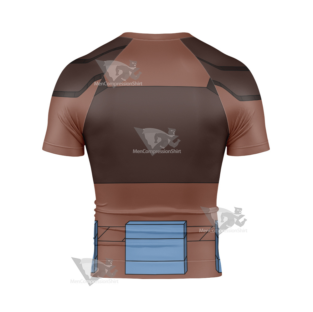 My Hero Academia Vosetsu Awase Short Sleeve Compression Shirt